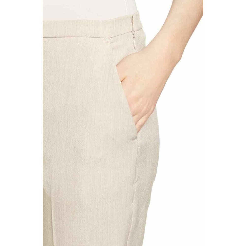 Eileen Fisher Womens High Waist Tapered Pants In Buttercream Size 18 $ - Picture 9 of 12